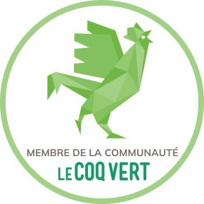 Label Coq Vert